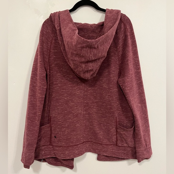 Lululemon Find Your Centre Wrap Heathered Marled Rust Berry 8 - Picture 13 of 16